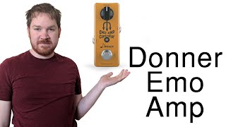 Video thumbnail for Donner Emo Amp Demo by Poor Man Pedals
