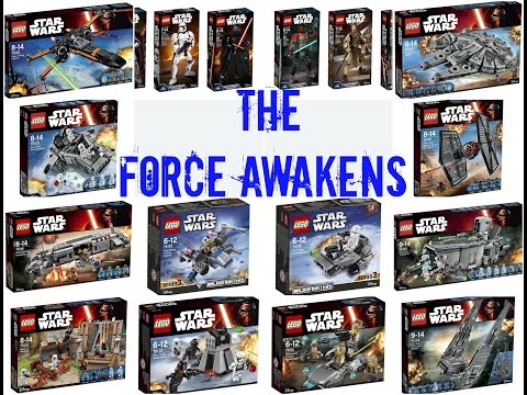 All Lego Star Wars The Force Awakens Sets