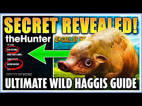 How to ACTUALLY Spawn a WILD HAGGIS! (Super EASY!!) - Wild Haggis Guide | theHunter Call of the Wild