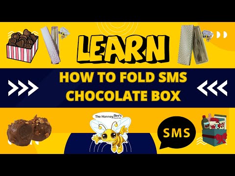 Learn How to Fold SMS CHOCOLATE  boxes PVC