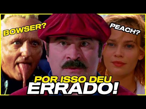 POR QUE DEU ERRADO? Quando Hollywood tentou adaptar SUPER MARIO BROS.