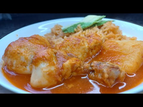 Receta de pollo en salsa roja😋 ¡Receta sencilla, fácil, económica y deliciosa!