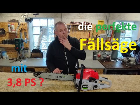 Greencut GS620X - die perfekte Fällsäge mit 62cc 3,8 PS für unter 150€? Der große Testbericht