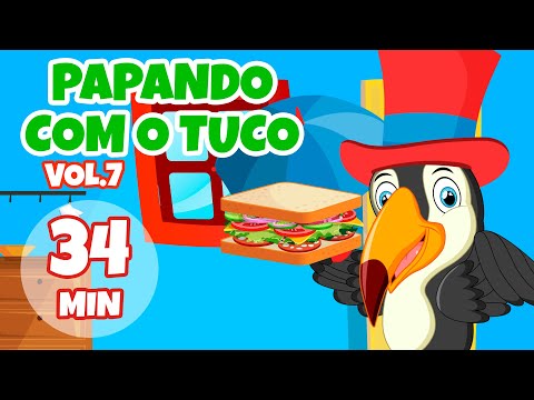 Papando com o Tuco Vol. 7 - Giramille 8 min | Desenho Animado Musical
