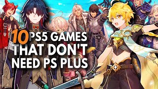 10 PS5 Games That Don't Need A PS Plus Subscription