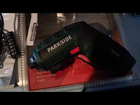 Cordless screw driver LIDL  Parkside