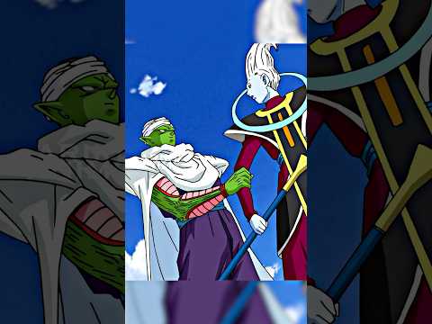 Piccolo Grabs Whis' Arm...