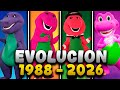 La EVOLUCIÓN De BARNEY A Través De Los Años 1988 2024