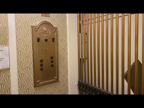 Elevator Tour of Three Historic OTIS Elevators from 1928!