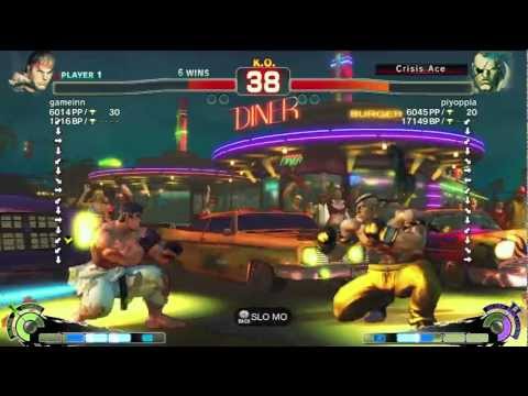 Daigo Umehara (Ryu) vs AFG (Sagat) - AE 2012 Match *720p*