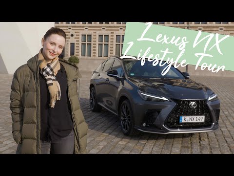 The new 2022 Lexus NX and Larissa explore luxurious Antwerp [4K] - Autophorie