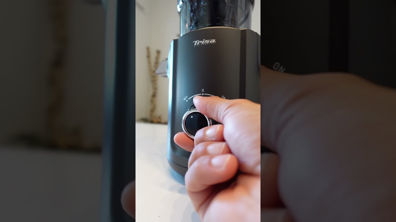 Trisa Entsafter Slow Flow Juice Anthrazit Trisa Entsafter Slow Flow Juice Anthrazit