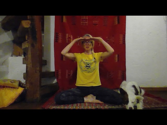 Microcosmic orbital breathing meditation