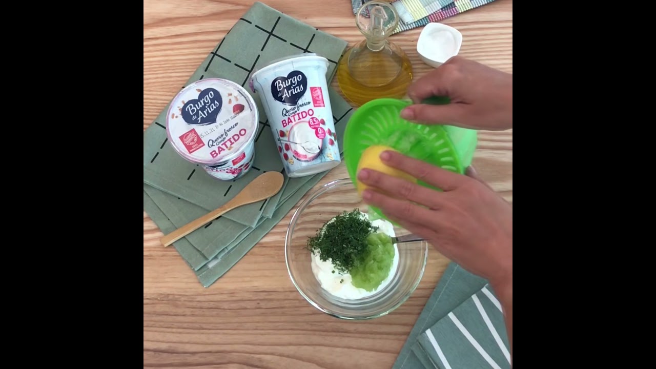 4 Salsas con queso fresco Burgo de Arias Batido by @recetasdeescandalo