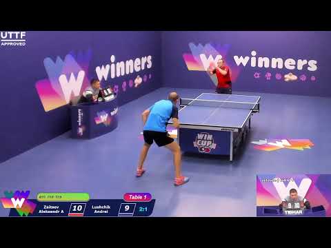 WINners CUP table 1 21.09 Zaitsev Aleksandr A - Lushchik Andrei 13:30