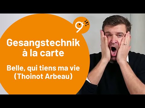 Einsingen um 9 (16.1.26) mit Richard, Gesangstechnik à la carte, Atmung, Haltung, Belle, qui tiens