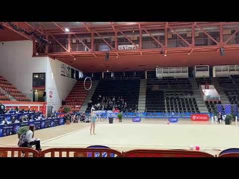 Julie Trelcat cerceau CdF Nîmes 2023