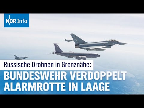 Nach Drohnen-Schock über Polen: Deutsche Jets gegen russische Drohnen? | NDR Info