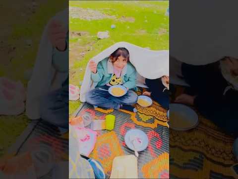 habiba enjoy kartay howay "Mountain vibes, happy heart! 🏔️#enjoy