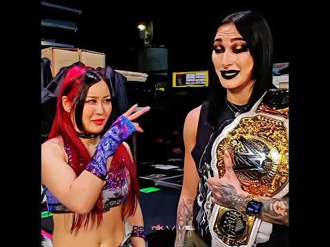 Rhea Ripley Protect Iyo sky💞  WWE Edits | Edit!! #wwe #iyosky #rhearipley #wweraw #shorts #wrestling