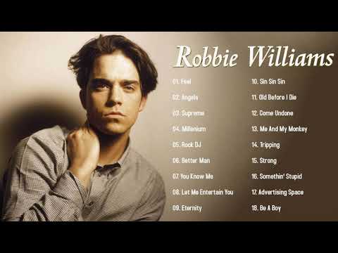 Robbie Williams Best Songs Collection - Robbie Williams Greatest Hits - Robbie Williams Full Album