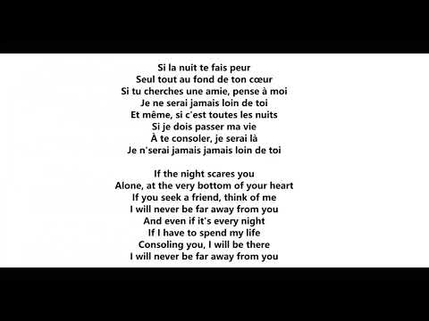 Lââm- Jamais loin de toi English Lyrics Paroles français