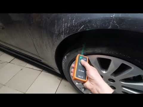 CTS COUPE tire pressure sensors learning