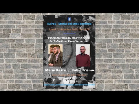 M. Resta e F. Frisino - Danza: possessione, malattia e cura. Dal ballo di san Vito al  tarantismo