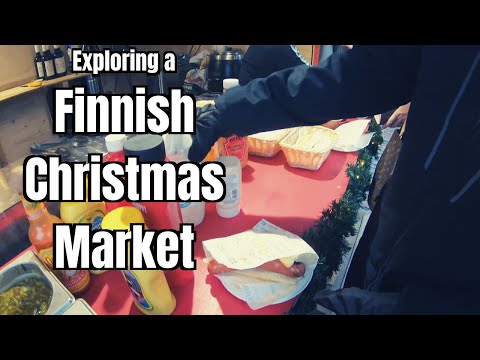 Exploring the Finnish Christmas Markets ft. Bear Sausages!