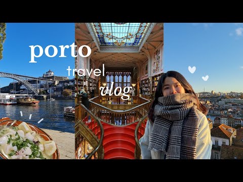 vlog de viagens porto 🇵🇹 | douro palace resort, livraria lello & yummy food | vlog de viagens portugal