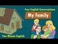 My Family - Family Vocabulary - English Words for ...