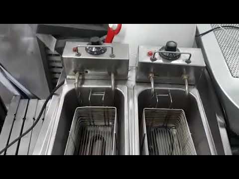 Fritadeira Elétrica 2 Cubas 6 Litros