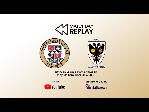 'Live' Isthmian Premier Division Play-Off Semi Final 2006/07