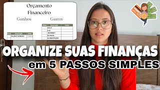 Organização Financeira do Zero