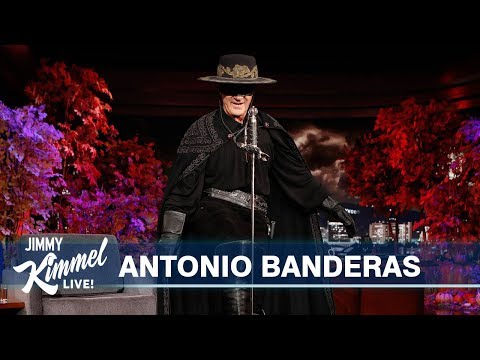 Antonio Banderas on His Heart Attack, Buying Salma Hayek Monkeys & Zorro