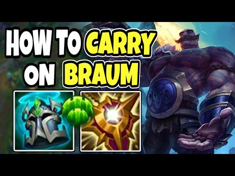 CHALLENGER-Support zeigt dir, wie du mit Braum die Lane gewinnst – Braum-Support – 14.11 League o...