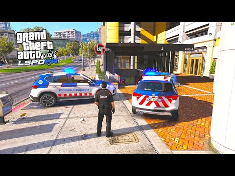 DISTURBIOS en el METRO - MOSSOS | (LSPDFR #1029)