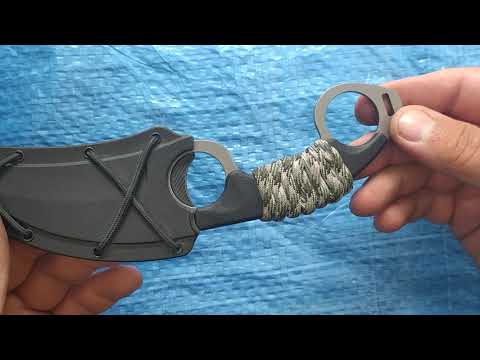 Cold Steel Double Agent sheath modification
