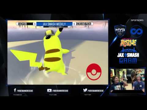JSW 3/3/16 - Tachyon(Pikachu) Vs. Screamo Pichu(Cloud) WR4