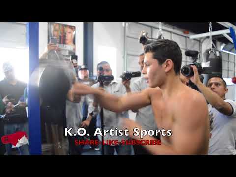 WOW! KING RY TOO FAST FOR CAMERA TO CATCH PUNCH TOTAL! PICK JOSHUA VS WILDER!