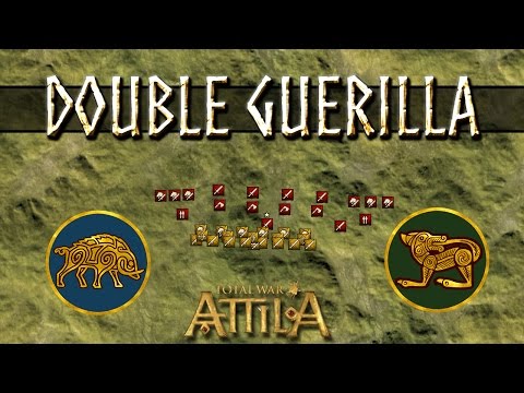 Total War Attila - Picts vs Ebdanians - Obelix vs Maximus - Celts Culture Pack DLC