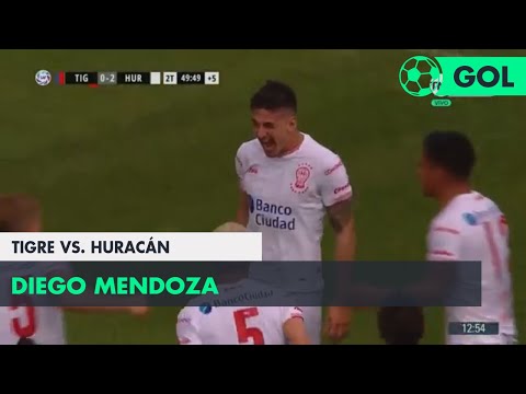 Diego Mendoza (0-2) Tigre vs Huracán | Fecha 6 - Superliga Argentina 2018/2019