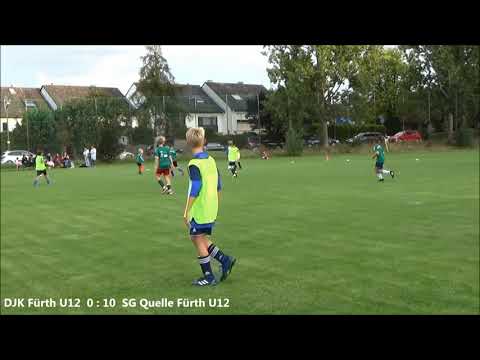 05.09.2019 Testspiel DJK Fürth U12 - SG Quelle Fürth U12 (0:15) - Highlights - HD