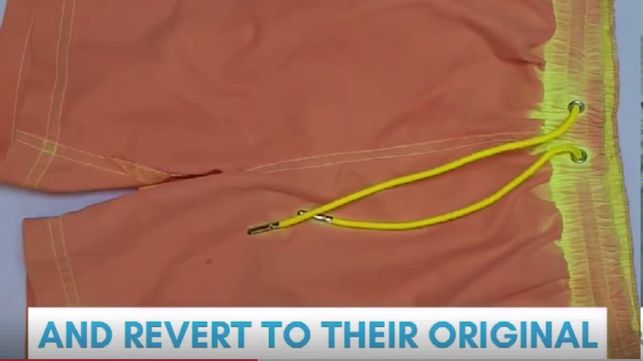 Le Short qui change de couleur !