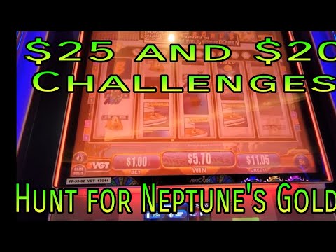 $25 and $20 challenges on The Hunt for Neptune's Gold