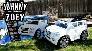 MERCEDES BENZ "Aria Child" Mercedes GL450 Power Wheels Style Car aka:  Mercedes for Kids