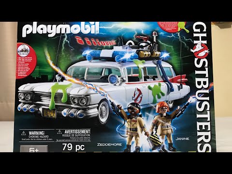 Ghostbusters Ecto-1 Playmobil Unboxing
