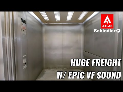 Huge Atlas Schindler Excell Passenger/Freight Elevator - Hypermarket - D. St. - GO, BR