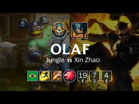 Olaf Jungle vs Xin Zhao - BR Challenger Patch 8.23