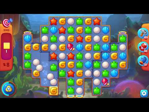 🎯 Fishdom 5145 Challenge Level + 💥💥🧨💣